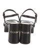 Chanel 2024 Interlocking CC Logo Sandals