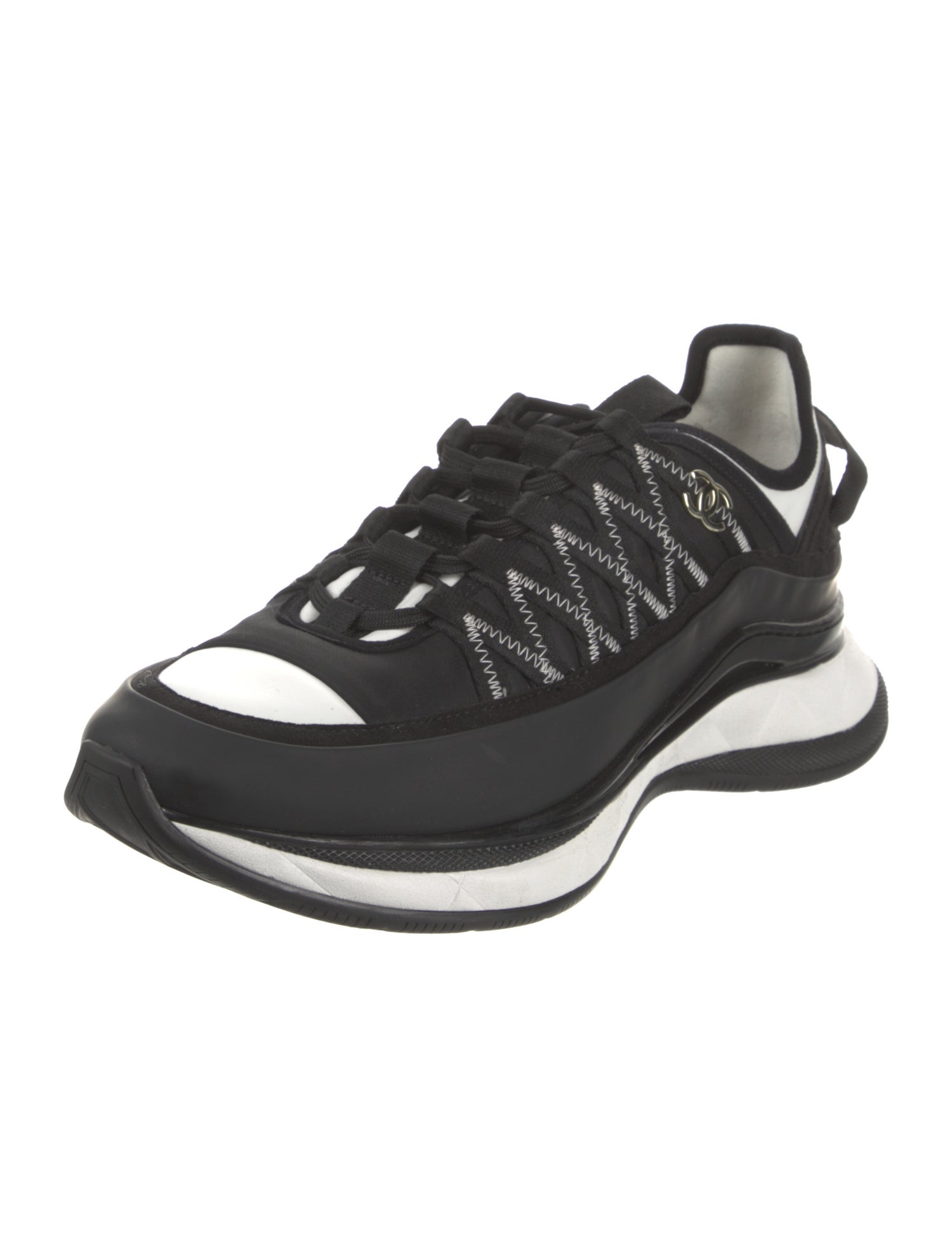 Chanel 2024 Interlocking CC Logo Sneakers