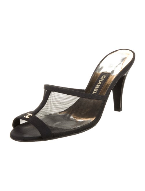 Chanel 2021 Interlocking CC Logo Slides