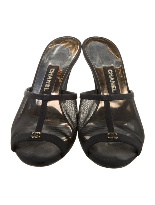 Chanel 2021 Interlocking CC Logo Slides