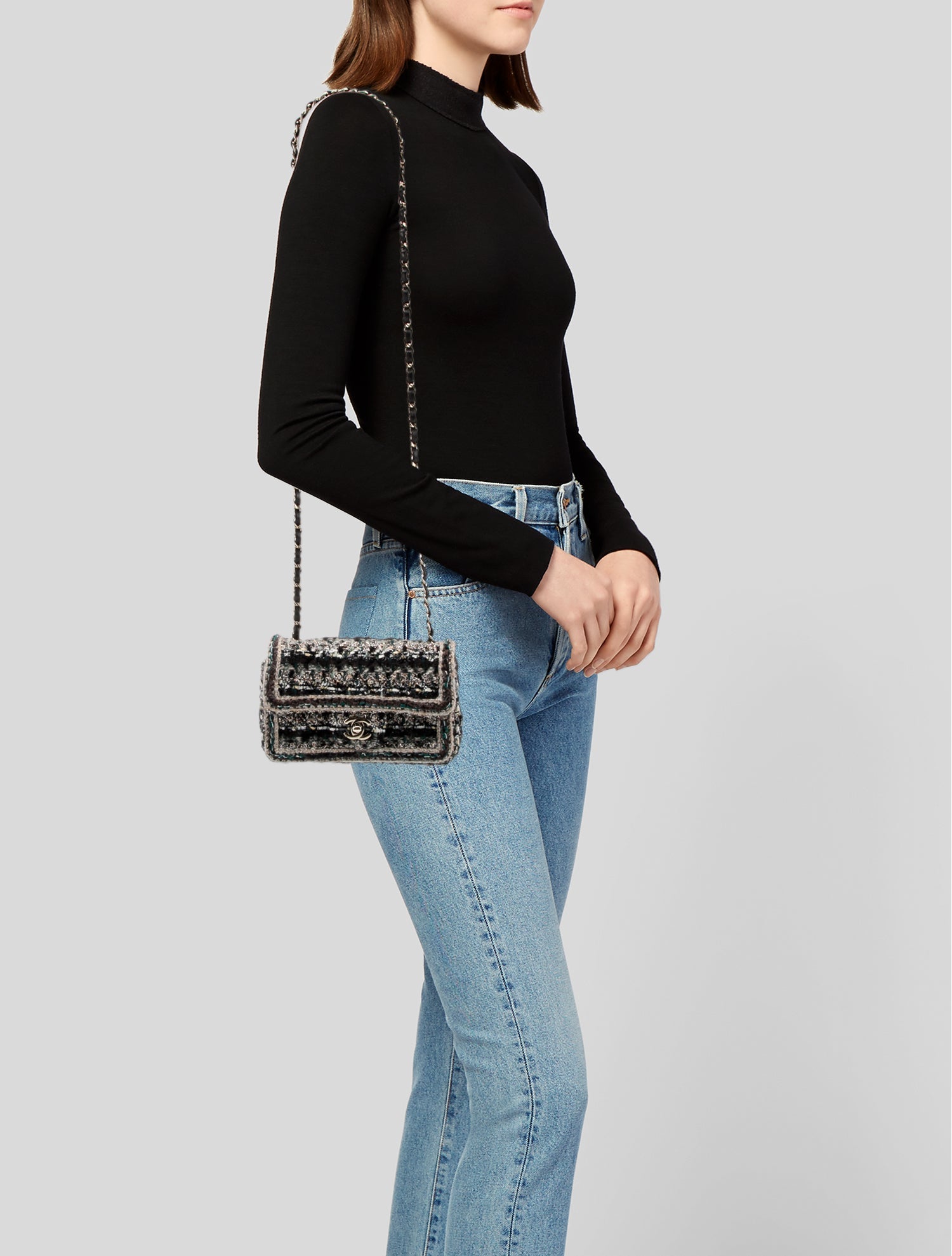 Tom Ford Box Palmellato Tf Mini Bag - Black Crossbody Bags