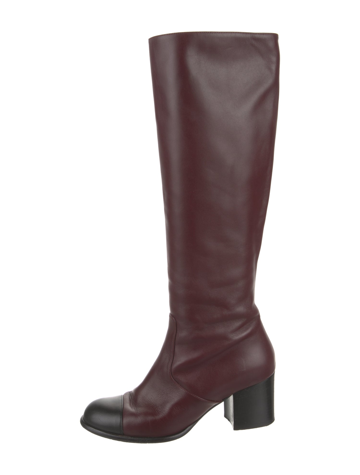 Chanel 2024 Interlocking CC Logo Riding Boots