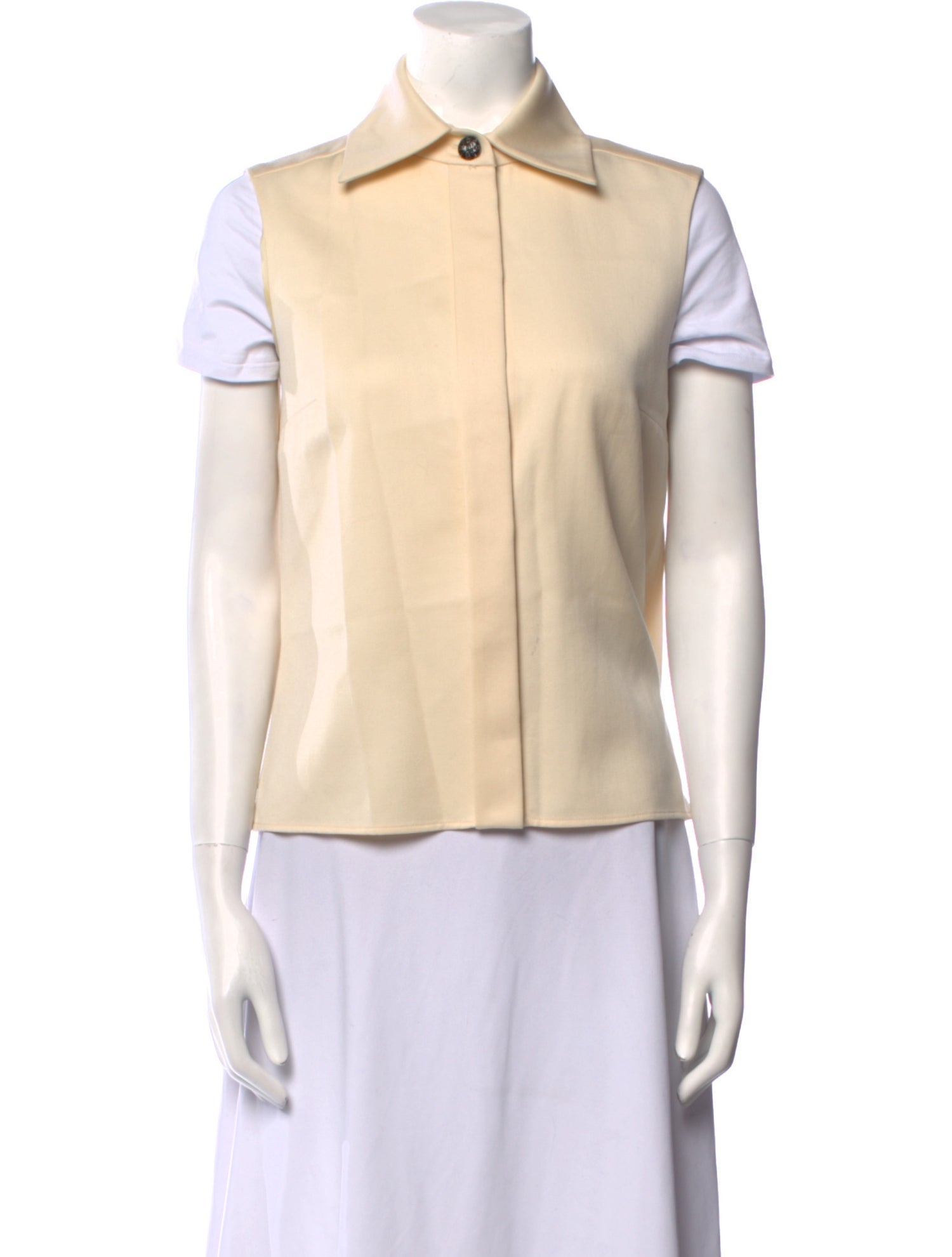 Chanel Vintage 2010 Button-Up Top