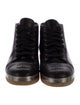 Chanel 2014 Interlocking CC Logo Lace-Up Boots
