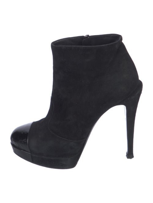 Chanel 2011 Interlocking CC Logo Boots