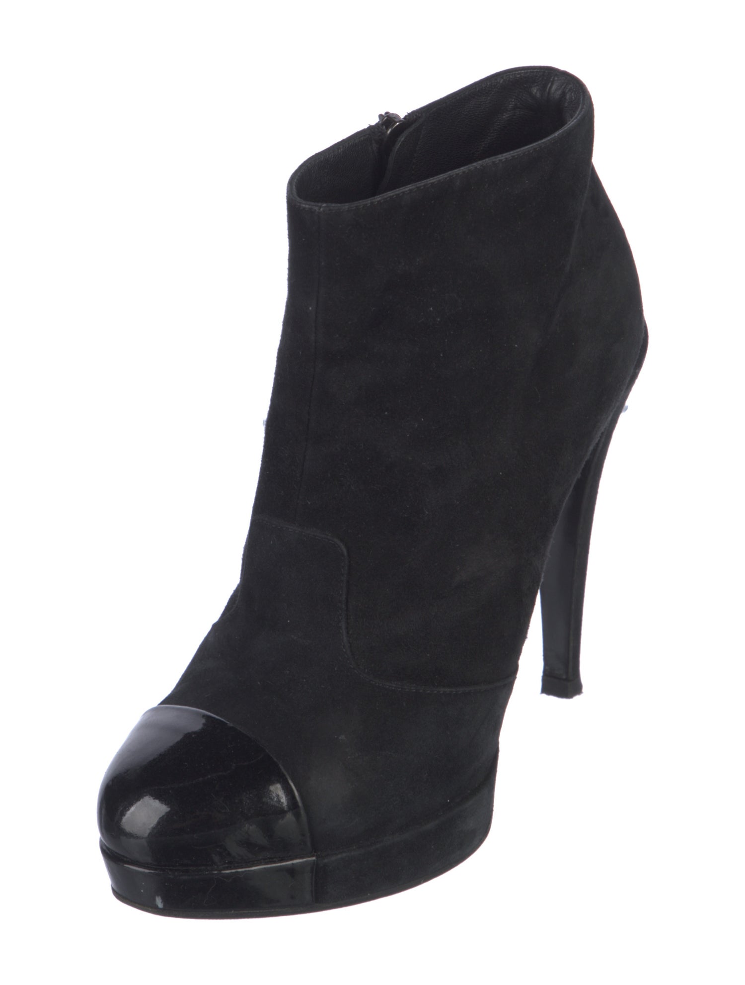 Chanel 2011 Interlocking CC Logo Boots