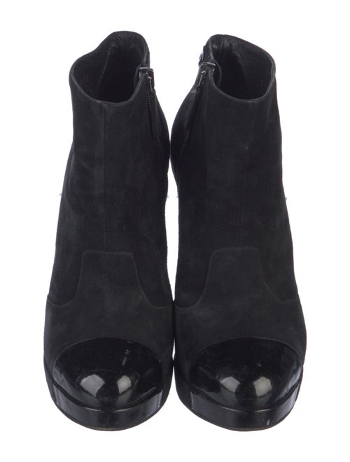 Chanel 2011 Interlocking CC Logo Boots