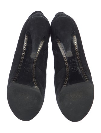 Chanel 2011 Interlocking CC Logo Boots