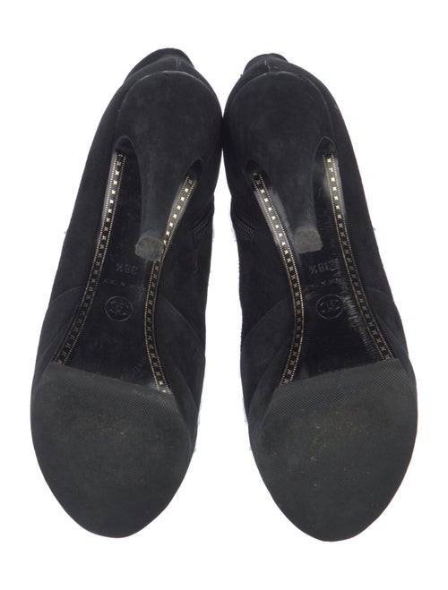 Chanel 2011 Interlocking CC Logo Boots