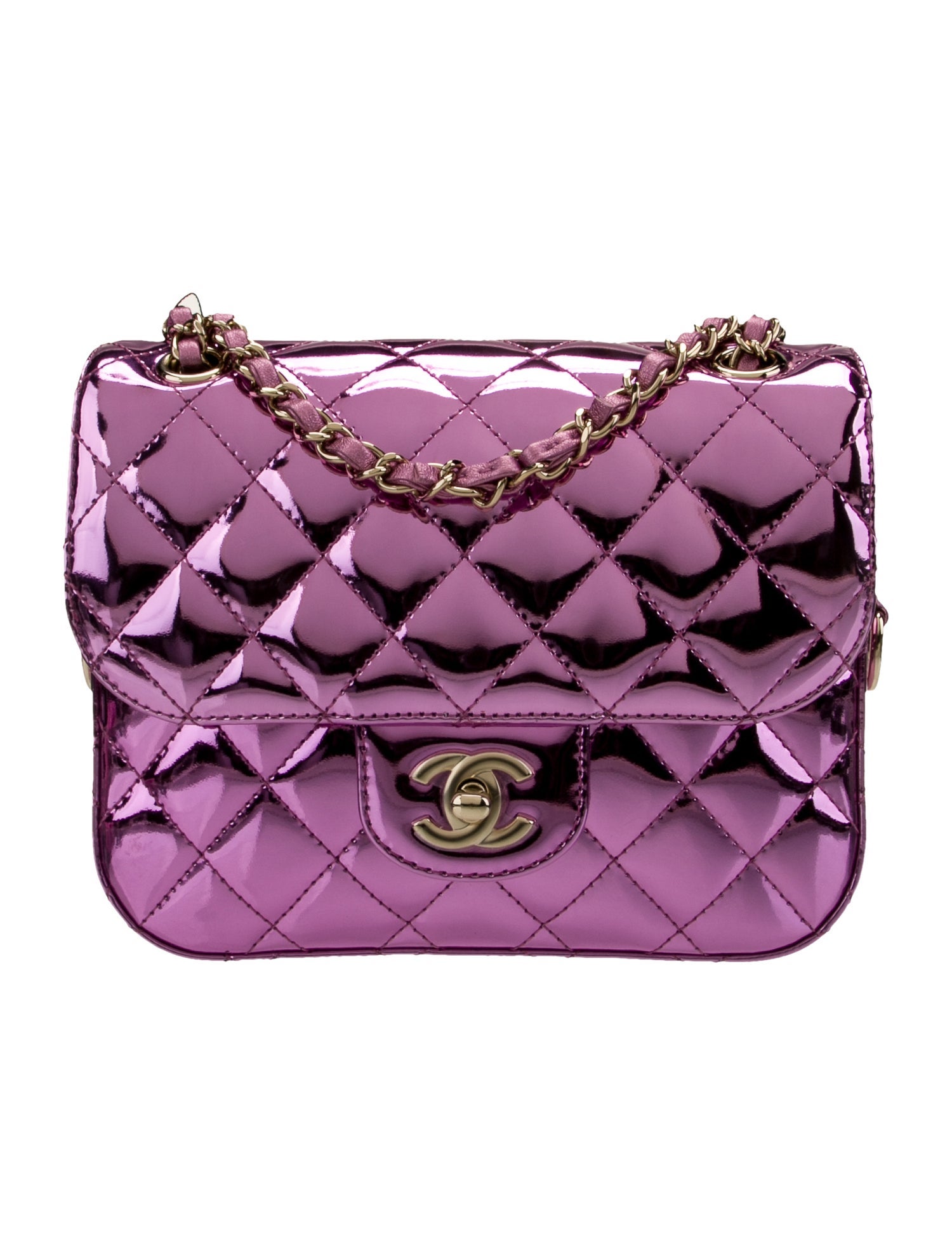 Chanel 2024 Mini Hollywood Boulevard Flap Bag w/ Pouch