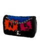 Chanel No. 5 Comic Shearling Flap Bag