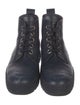 Chanel 2021 Interlocking CC Logo Combat Boots