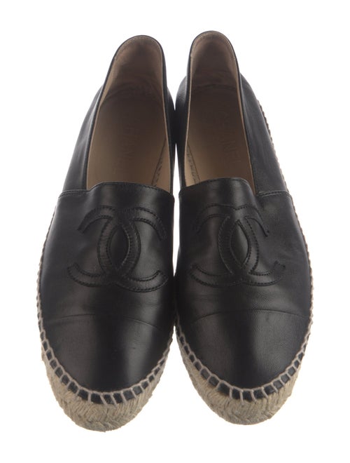 Chanel 2014 Interlocking CC Logo Espadrilles