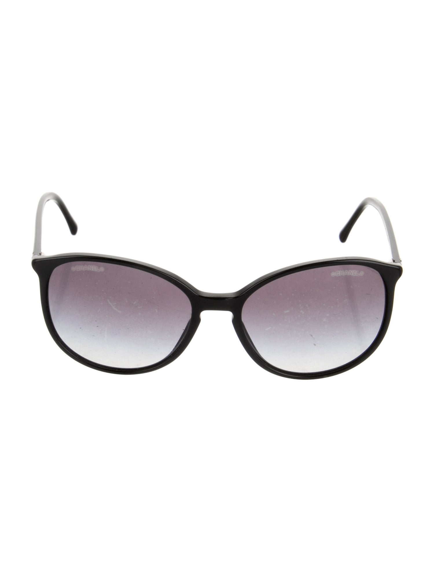 Chanel Interlocking CC Logo Round Sunglasses