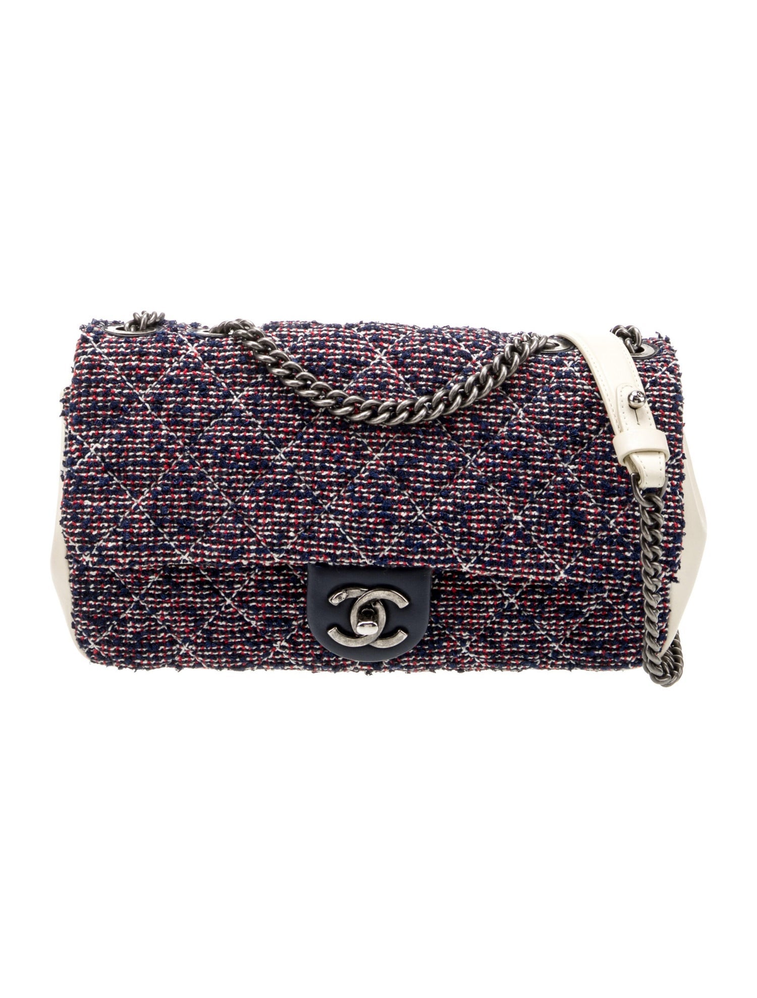 Chanel Paris-New York Chain Frame Bag - Black Shoulder Bags