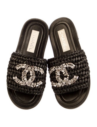 Chanel 2023 Interlocking CC Logo Slides