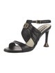 Chanel 2023 Interlocking CC Logo Sandals