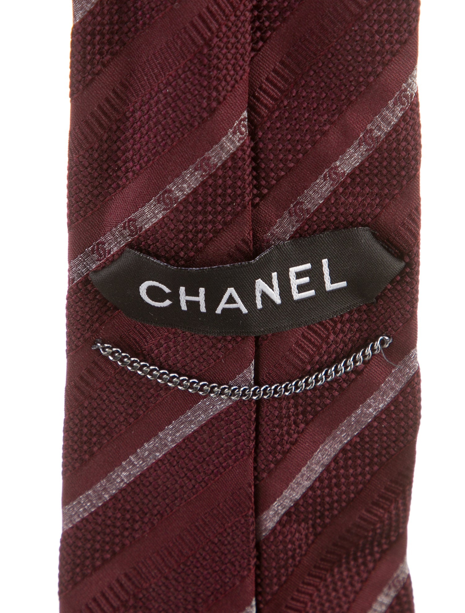 Chanel Silk CC Tie