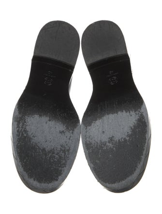 Chanel 2014 Interlocking CC Logo Loafers