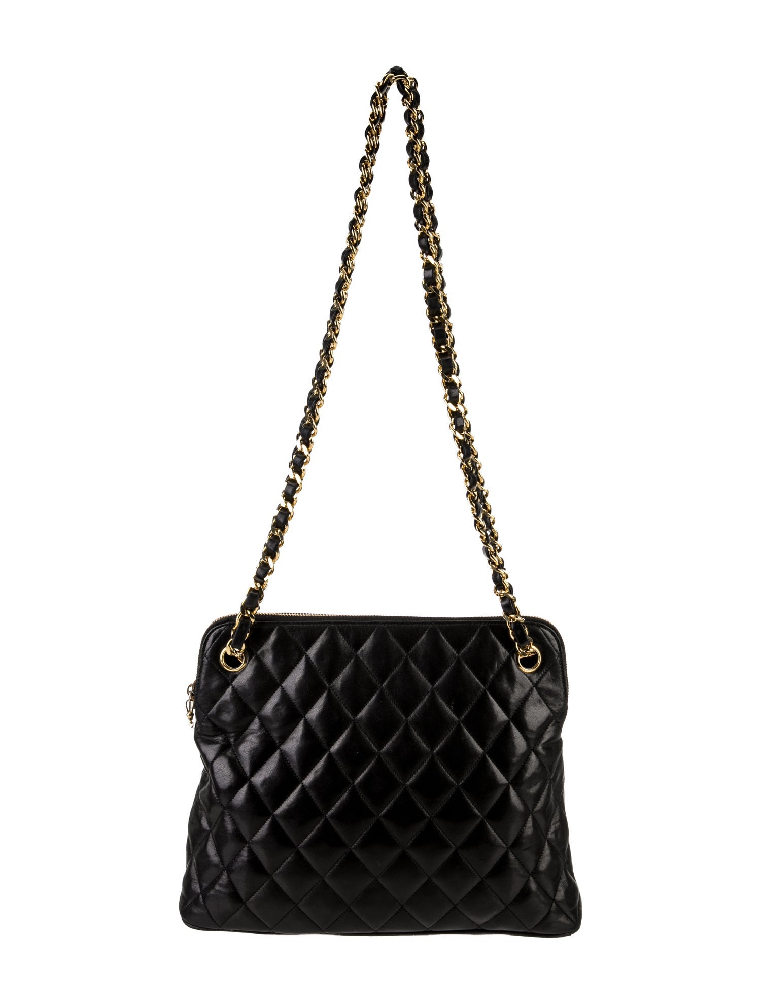 Chanel Quilted Dome Shoulder Bag