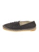 Chanel Interlocking CC Logo Canvas Espadrilles