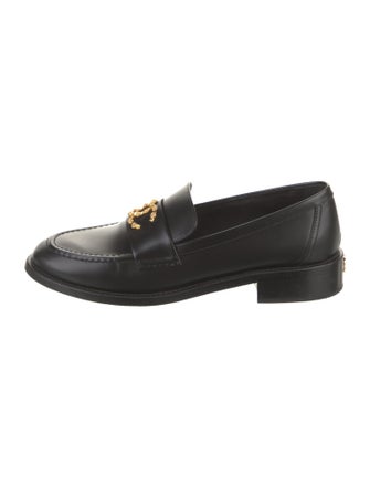 Chanel 2024 Interlocking CC Logo Loafers