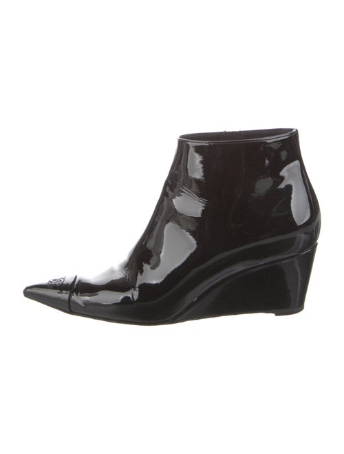 Chanel 2022 Interlocking CC Logo Boots