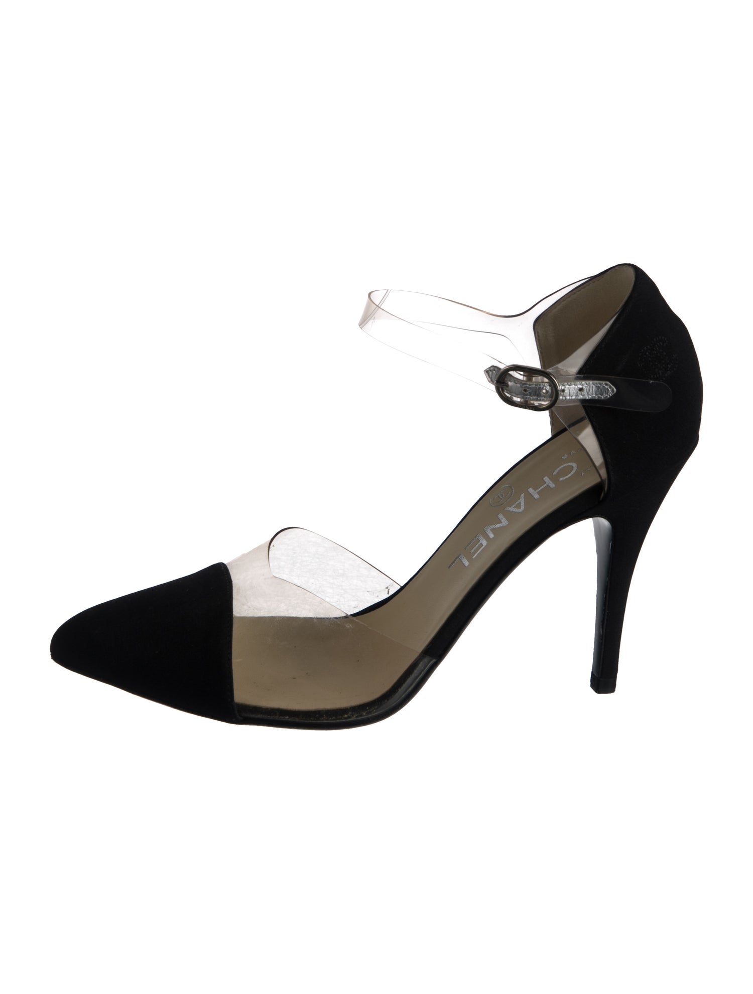 Chanel Canvas D'Orsay Pumps