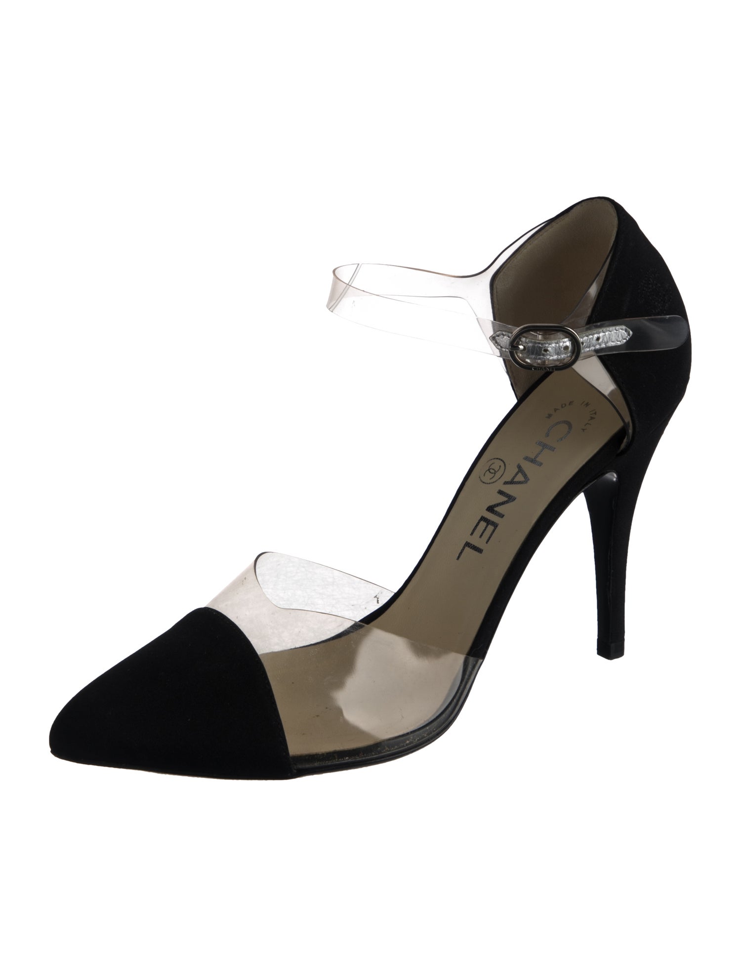 Chanel Canvas D'Orsay Pumps