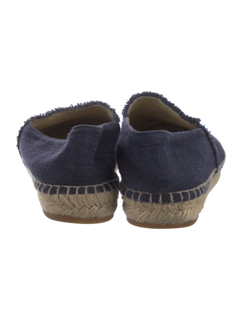 Chanel Interlocking CC Logo Denim Espadrilles