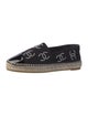 Chanel Interlocking CC Logo Neoprene Espadrilles