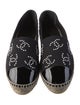 Chanel Interlocking CC Logo Neoprene Espadrilles