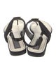 Chanel 2023 Interlocking CC Logo Slingback Sandals