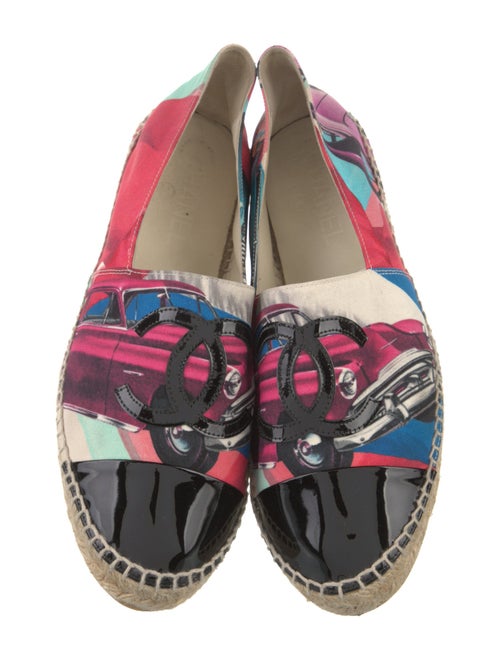 Chanel 2017 Interlocking CC Logo Espadrilles