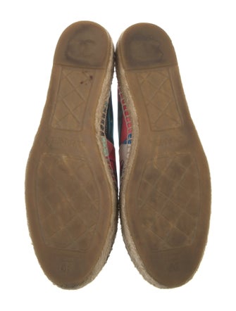 Chanel 2017 Interlocking CC Logo Espadrilles