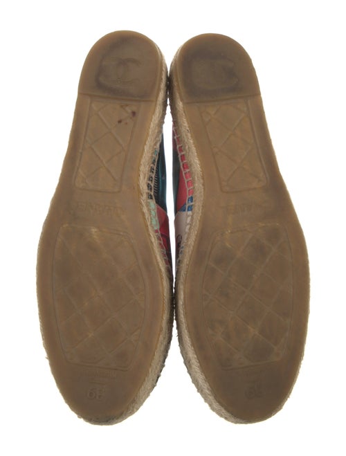 Chanel 2017 Interlocking CC Logo Espadrilles