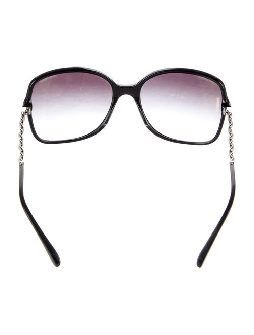 Chanel Interlocking CC Logo Oversize Sunglasses