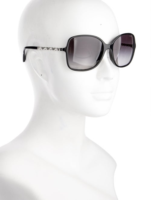 Chanel Interlocking CC Logo Oversize Sunglasses