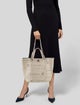 Chanel CC Eyelet Shopping Tote