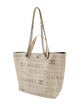 Chanel CC Eyelet Shopping Tote