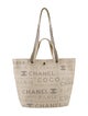 Chanel CC Eyelet Shopping Tote