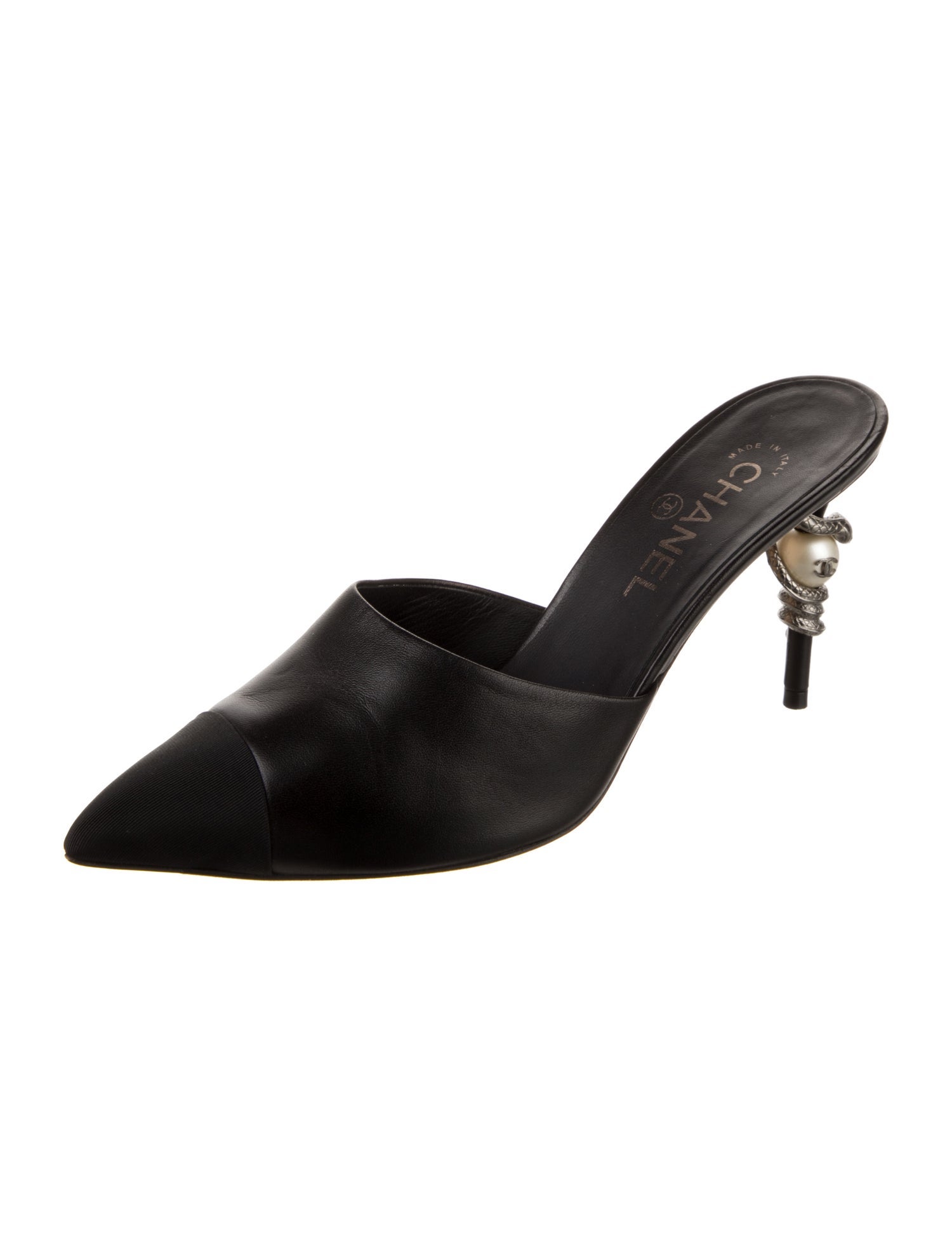 Chanel 2016 Interlocking CC Logo Mules