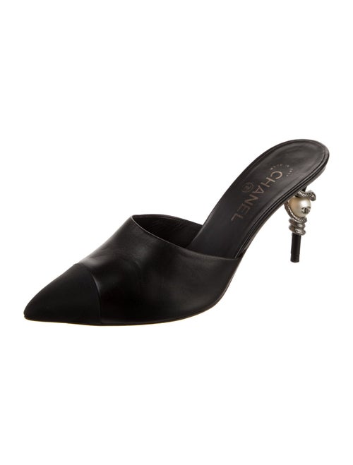 Chanel 2016 Interlocking CC Logo Mules