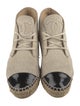 Chanel 2015 Interlocking CC Logo Espadrilles