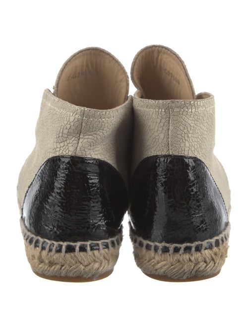 Chanel 2015 Interlocking CC Logo Espadrilles