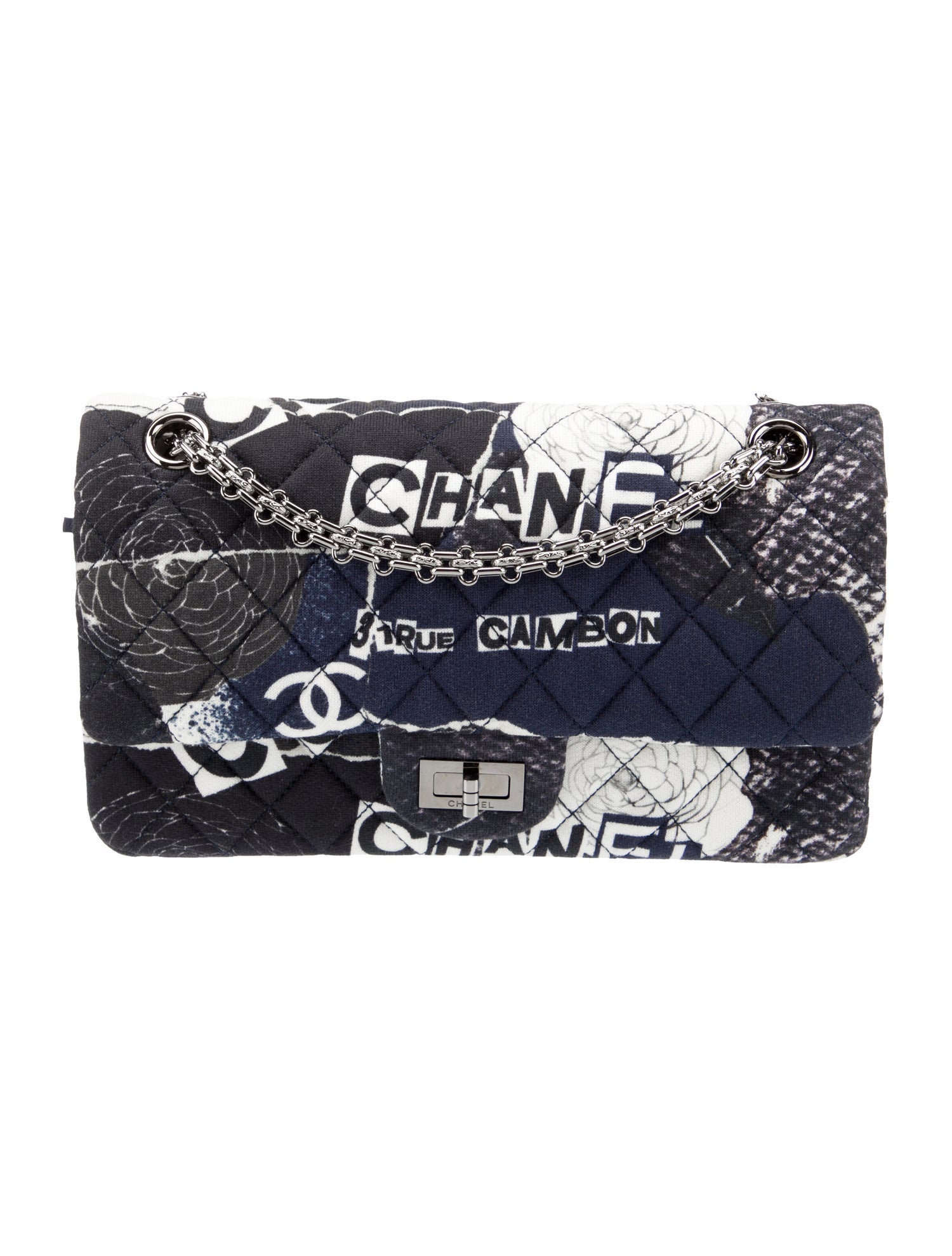 Chanel Graffiti Reissue 225 Double Flap Bag