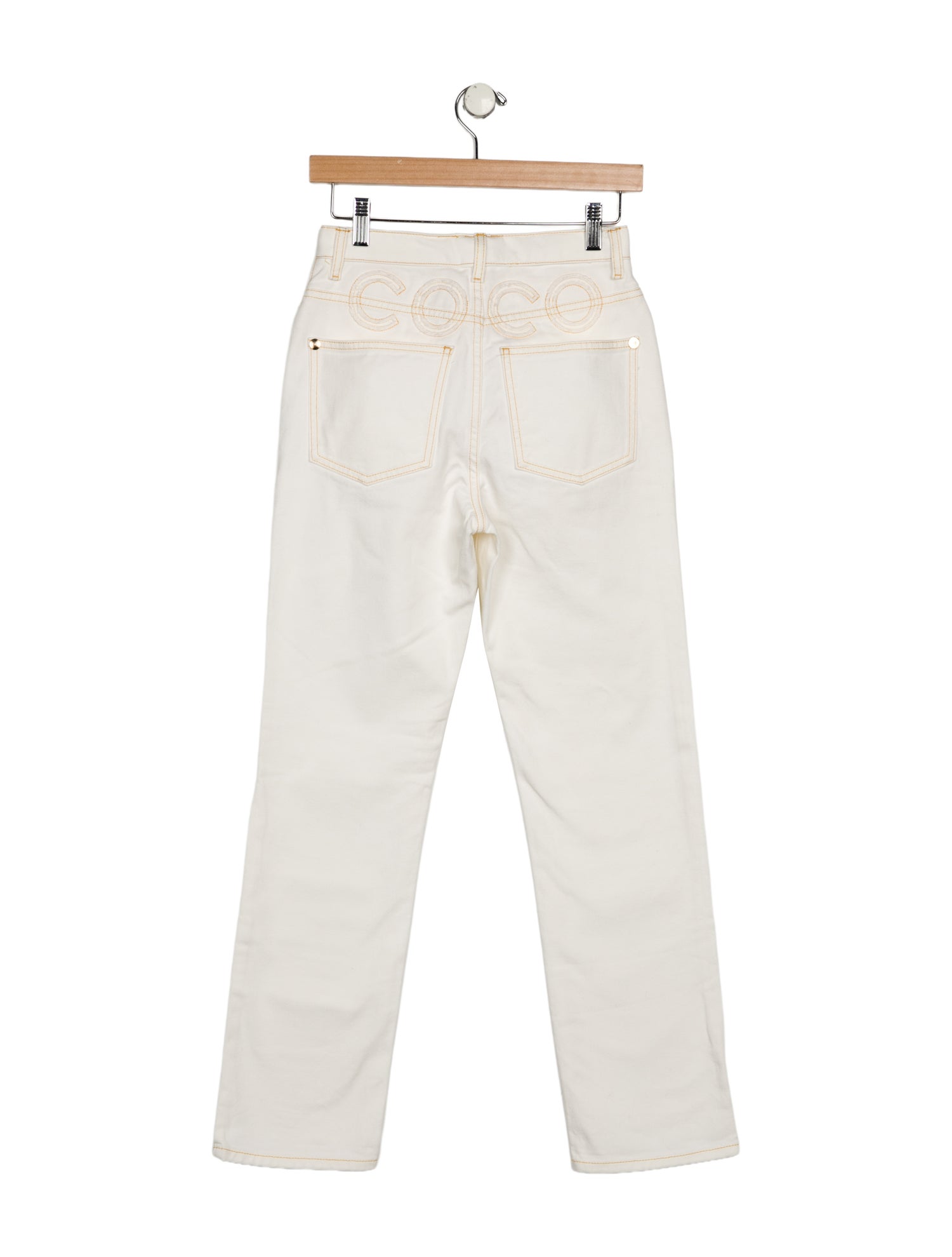 Chanel 2020 Straight Leg Jeans