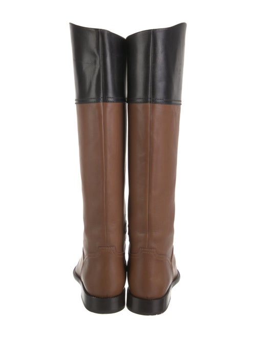Chanel 2010 Interlocking CC Logo Riding Boots