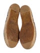 Chanel Interlocking CC Logo Leather Espadrilles