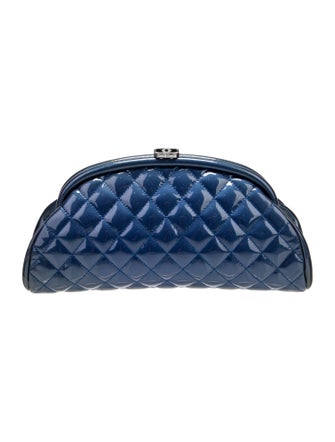 Chanel Patent Timeless Frame Clutch